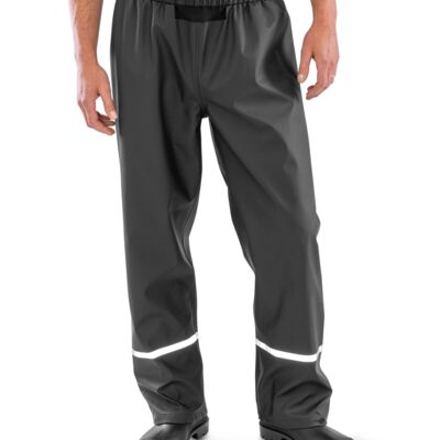 Prism PU Waterproof Trouser With Reflective Bands and Recycled Backing Thumbnail