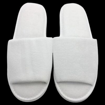 TERRY SLIPPERS (OPEN TOE) Thumbnail