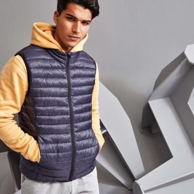 MELANGE PADDED GILET Thumbnail
