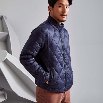 DIAMOND PANE PADDED JACKET Thumbnail