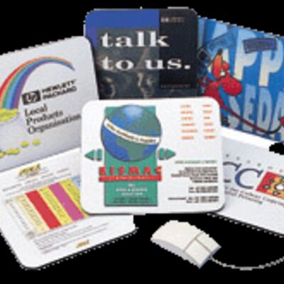 Mousemat White Rubber Base 250x190x6mm Thumbnail