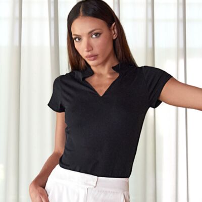 Kustom Kit Ladies V Neck Corporate Top Thumbnail