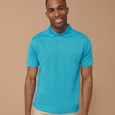 Henbury Coolplus® Wicking Piqué Polo Shirt Thumbnail