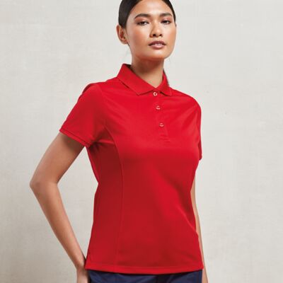 Premier Ladies Coolchecker® Piqué Polo Shirt Thumbnail