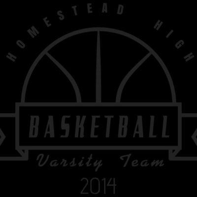 Basketball Template DNT001 BW Thumbnail