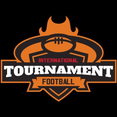 Tournament International Football logo template Thumbnail