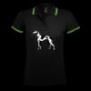 SOL'S Ladies Pasadena Tipped Cotton Piqué Polo Shirt Thumbnail