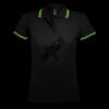 SOL'S Ladies Pasadena Tipped Cotton Piqué Polo Shirt Thumbnail