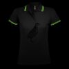 SOL'S Ladies Pasadena Tipped Cotton Piqué Polo Shirt Thumbnail