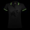 SOL'S Ladies Pasadena Tipped Cotton Piqué Polo Shirt Thumbnail