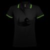 SOL'S Ladies Pasadena Tipped Cotton Piqué Polo Shirt Thumbnail