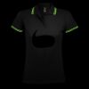 SOL'S Ladies Pasadena Tipped Cotton Piqué Polo Shirt Thumbnail