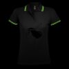 SOL'S Ladies Pasadena Tipped Cotton Piqué Polo Shirt Thumbnail