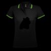 SOL'S Ladies Pasadena Tipped Cotton Piqué Polo Shirt Thumbnail