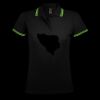 SOL'S Ladies Pasadena Tipped Cotton Piqué Polo Shirt Thumbnail