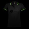 SOL'S Ladies Pasadena Tipped Cotton Piqué Polo Shirt Thumbnail