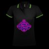 SOL'S Ladies Pasadena Tipped Cotton Piqué Polo Shirt Thumbnail