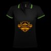 SOL'S Ladies Pasadena Tipped Cotton Piqué Polo Shirt Thumbnail