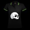 SOL'S Ladies Pasadena Tipped Cotton Piqué Polo Shirt Thumbnail