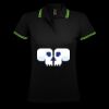 SOL'S Ladies Pasadena Tipped Cotton Piqué Polo Shirt Thumbnail