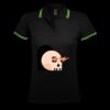 SOL'S Ladies Pasadena Tipped Cotton Piqué Polo Shirt Thumbnail