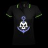 SOL'S Ladies Pasadena Tipped Cotton Piqué Polo Shirt Thumbnail