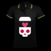 SOL'S Ladies Pasadena Tipped Cotton Piqué Polo Shirt Thumbnail