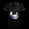 SOL'S Ladies Pasadena Tipped Cotton Piqué Polo Shirt Thumbnail