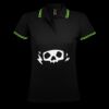 SOL'S Ladies Pasadena Tipped Cotton Piqué Polo Shirt Thumbnail
