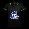 SOL'S Ladies Pasadena Tipped Cotton Piqué Polo Shirt Thumbnail
