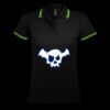SOL'S Ladies Pasadena Tipped Cotton Piqué Polo Shirt Thumbnail