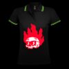 SOL'S Ladies Pasadena Tipped Cotton Piqué Polo Shirt Thumbnail