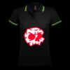 SOL'S Ladies Pasadena Tipped Cotton Piqué Polo Shirt Thumbnail