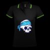 SOL'S Ladies Pasadena Tipped Cotton Piqué Polo Shirt Thumbnail