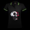 SOL'S Ladies Pasadena Tipped Cotton Piqué Polo Shirt Thumbnail
