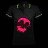 SOL'S Ladies Pasadena Tipped Cotton Piqué Polo Shirt Thumbnail