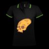 SOL'S Ladies Pasadena Tipped Cotton Piqué Polo Shirt Thumbnail