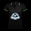 SOL'S Ladies Pasadena Tipped Cotton Piqué Polo Shirt Thumbnail