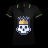 SOL'S Ladies Pasadena Tipped Cotton Piqué Polo Shirt Thumbnail