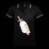 SOL'S Ladies Pasadena Tipped Cotton Piqué Polo Shirt Thumbnail