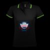 SOL'S Ladies Pasadena Tipped Cotton Piqué Polo Shirt Thumbnail