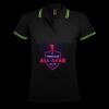 SOL'S Ladies Pasadena Tipped Cotton Piqué Polo Shirt Thumbnail