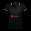 SOL'S Ladies Pasadena Tipped Cotton Piqué Polo Shirt Thumbnail