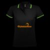 SOL'S Ladies Pasadena Tipped Cotton Piqué Polo Shirt Thumbnail