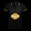 SOL'S Ladies Pasadena Tipped Cotton Piqué Polo Shirt Thumbnail