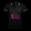 SOL'S Ladies Pasadena Tipped Cotton Piqué Polo Shirt Thumbnail