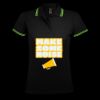 SOL'S Ladies Pasadena Tipped Cotton Piqué Polo Shirt Thumbnail