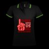 SOL'S Ladies Pasadena Tipped Cotton Piqué Polo Shirt Thumbnail