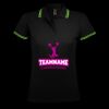 SOL'S Ladies Pasadena Tipped Cotton Piqué Polo Shirt Thumbnail