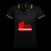SOL'S Ladies Pasadena Tipped Cotton Piqué Polo Shirt Thumbnail